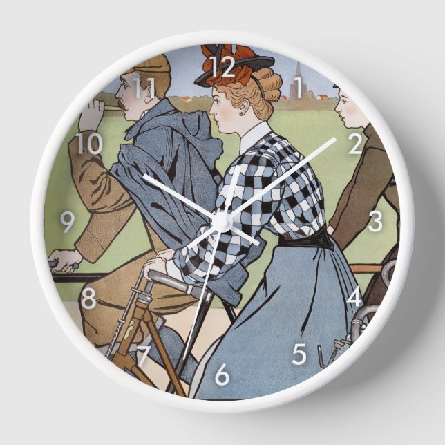 Reloj Ciclismo, bicicletas, Van Caspel (Anverso)