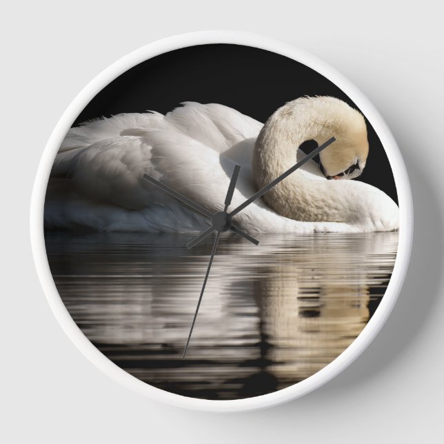 Reloj Cisne solitario (Anverso)