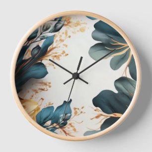 Reloj Cita positiva inspiradora tipografía moderna Pos