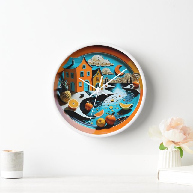 Reloj Citrus Dreamscape (Hogar)