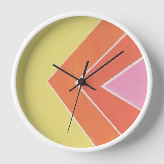 Reloj Citrus Triangles (Anverso)