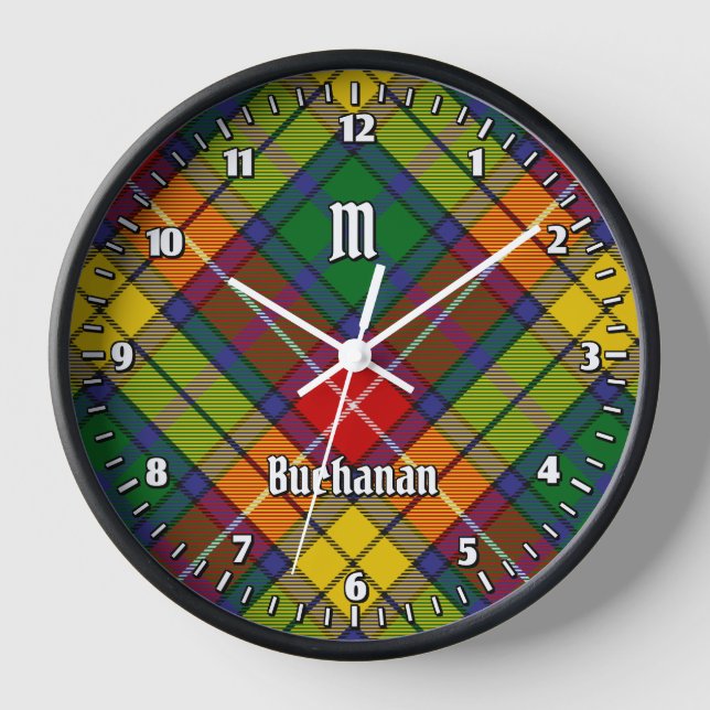 Reloj Clan Buchanan Tartán (Anverso)