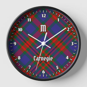 Reloj Clan Carnegie Tartan