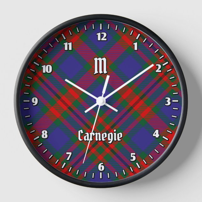 Reloj Clan Carnegie Tartan (Anverso)