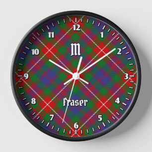 Reloj Clan Fraser de Lovat Tartán
