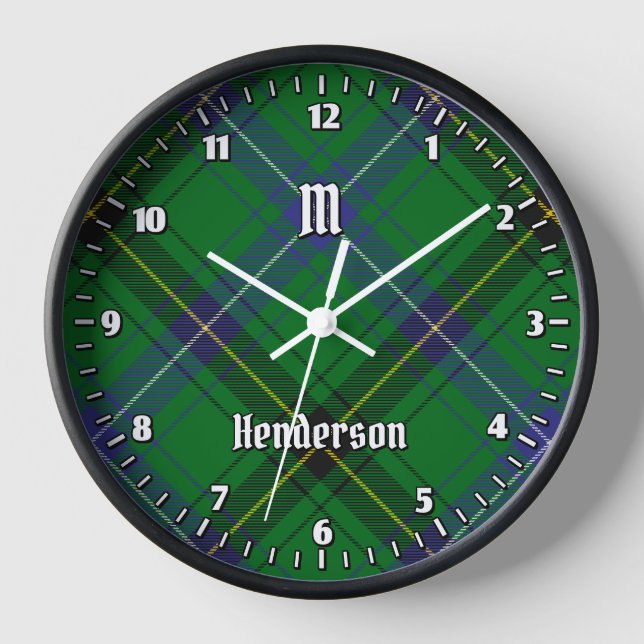Reloj Clan Henderson Tartan (Anverso)