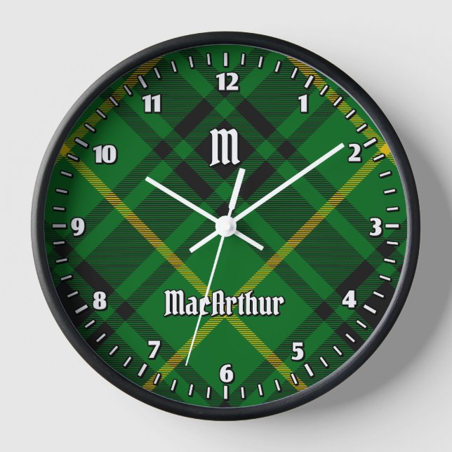 Reloj Clan MacArthur Tartan (Anverso)