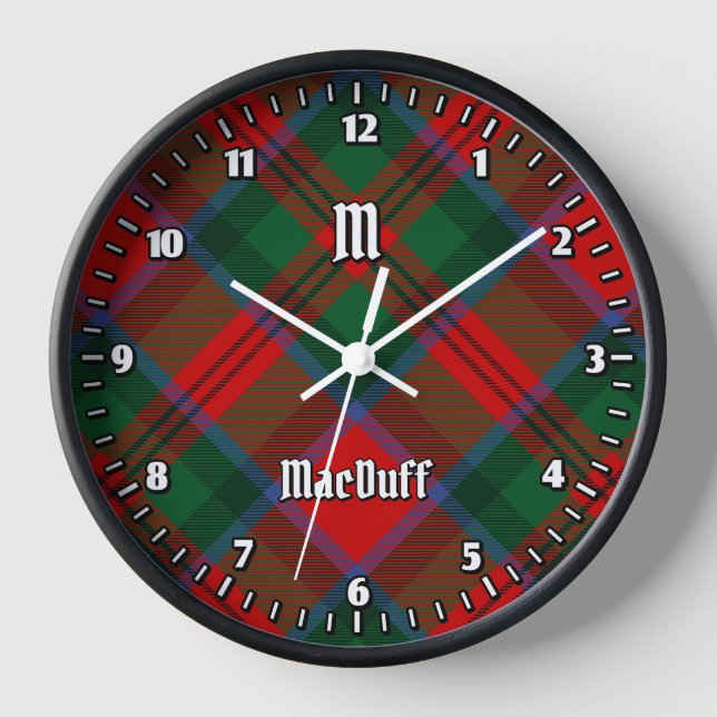 Reloj Clan MacDuff Tartan (Anverso)