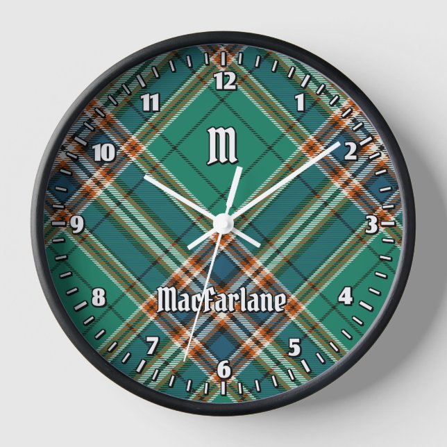 Reloj Clan MacFarlane Ancient Hunting Tartán (Anverso)