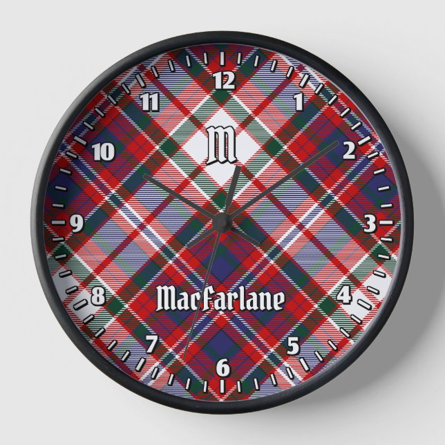 Reloj Clan MacFarlane Vestir Tartán (Anverso)