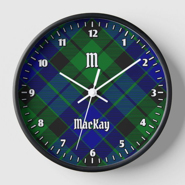Reloj Clan MacKay Tartan (Anverso)