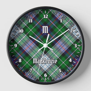 Reloj Clan MacKenzie Dress Tartan Large Clock