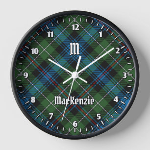 Reloj Clan MacKenzie Tartan Large Clock
