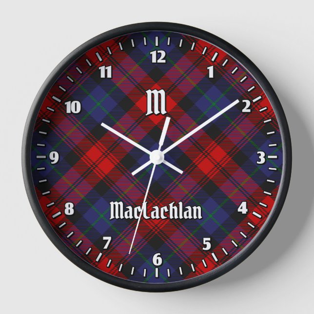 Reloj Clan MacLachlan Tartan (Anverso)