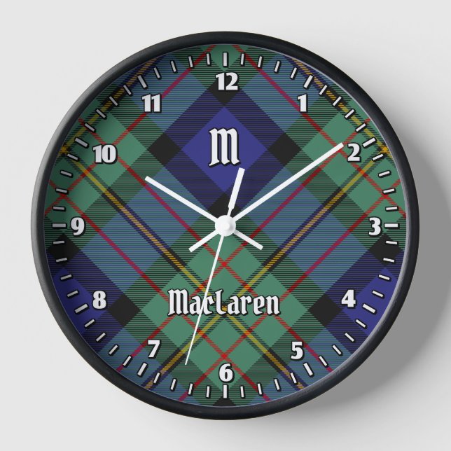 Reloj Clan MacLaren Tartan (Anverso)