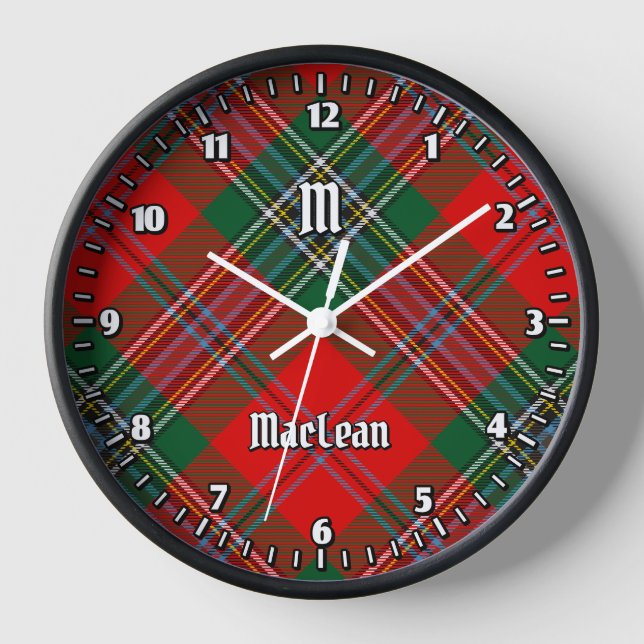 Reloj Clan MacLean Tartan (Anverso)