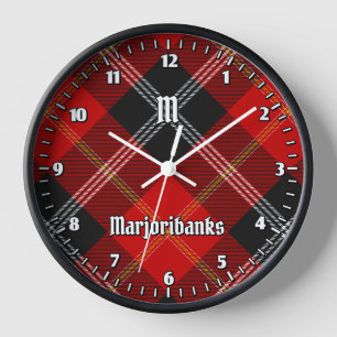 Reloj Clan Marjoribanks Tartan