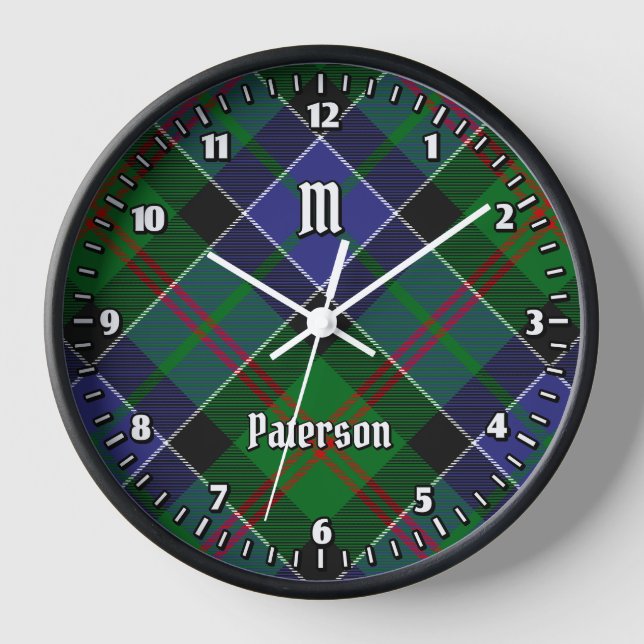 Reloj Clan Paterson Tartan (Anverso)