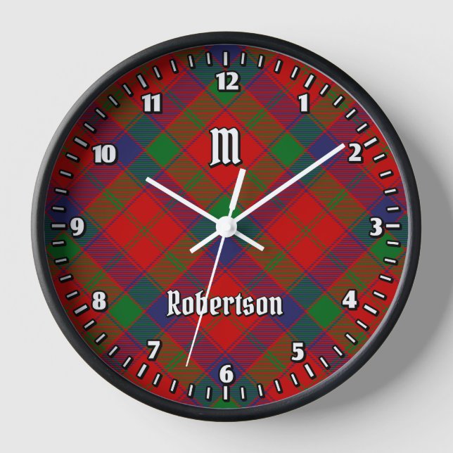 Reloj Clan Robertson Tartan (Anverso)