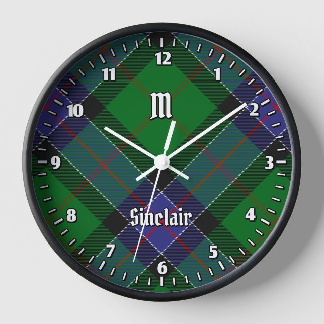 Reloj Clan Sinclair Hunting Tartan (Anverso)