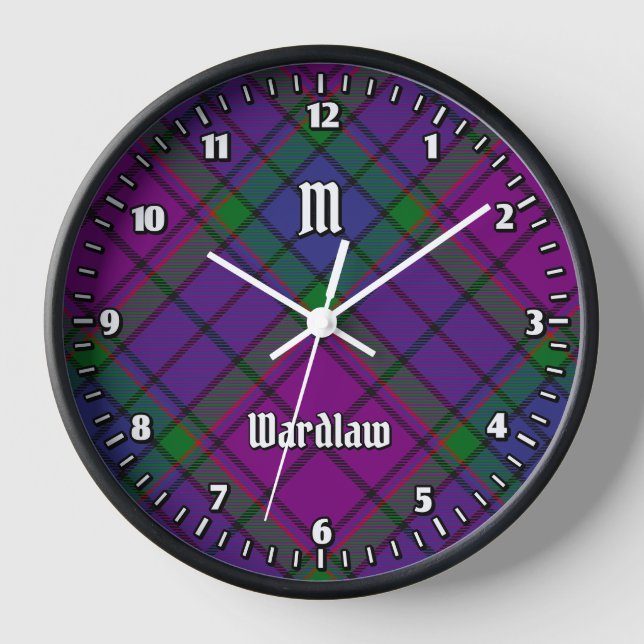Reloj Clan Wardlaw Tartan (Anverso)