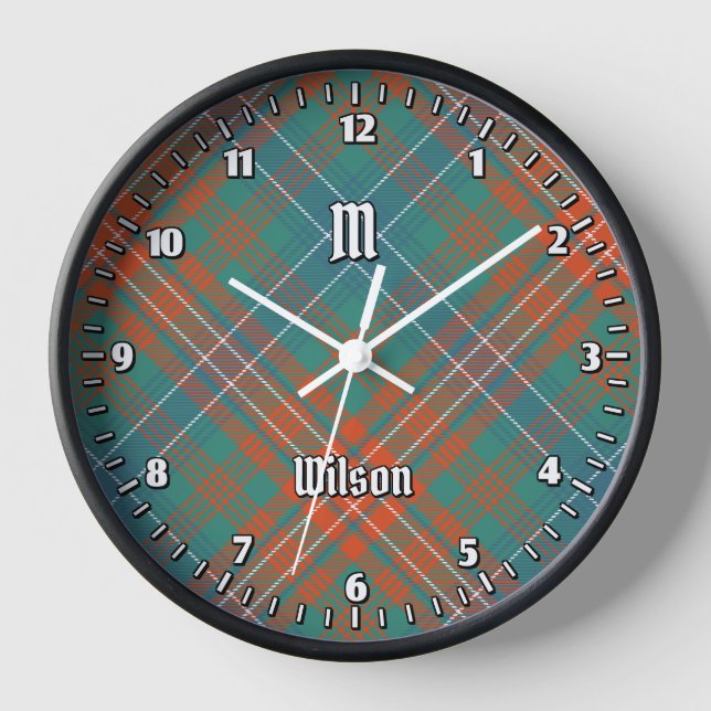 Reloj Clan Wilson Ancient Tartán (Anverso)