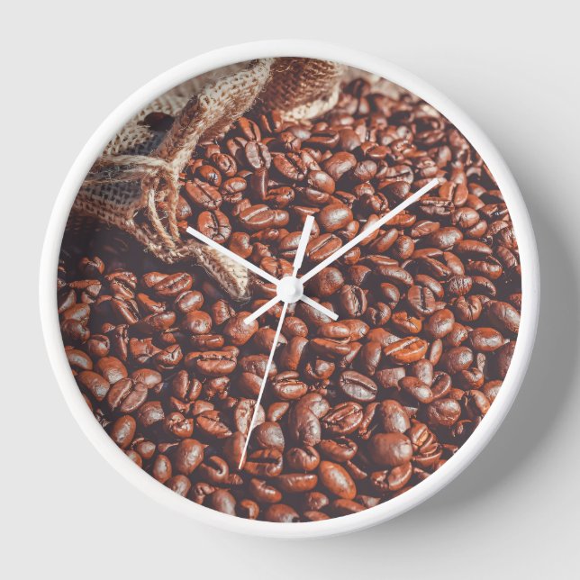 Reloj Coffee Bean Clock (Anverso)