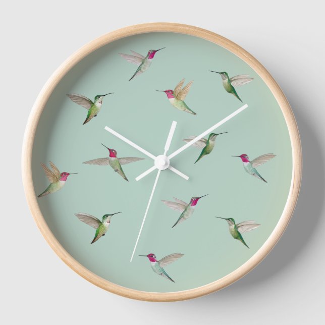 Reloj Colibríes de Anna (Anverso)