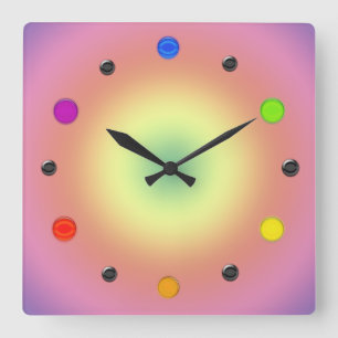 Reloj - Colores primarios