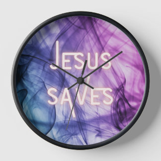 Reloj Coloridas salvas de Jesús