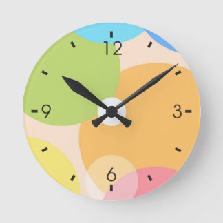 Reloj colorido