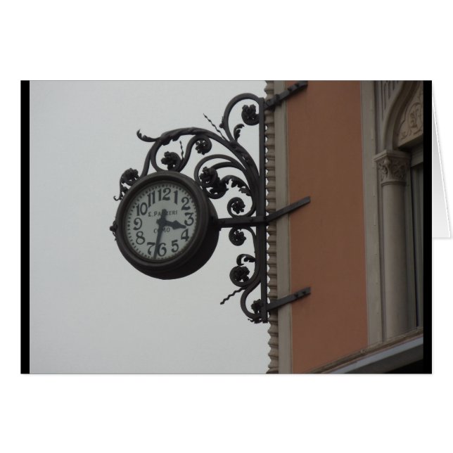 Reloj, Como, Italia (Anverso (Horizontal))