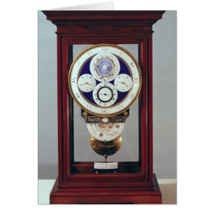 Reloj con cuatro diales y señales de