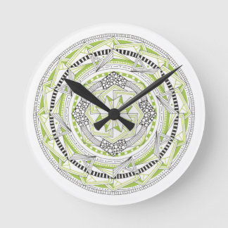 Reloj con diseño original inspirado en Mandala Ver