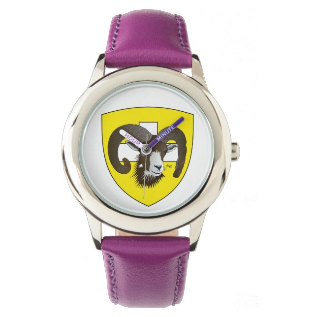 Reloj con el diseño Schaffhausen Suiza del suizo (Anverso)