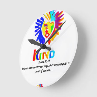 Reloj con el logotipo LK del salm 90:12 - Tiempo c