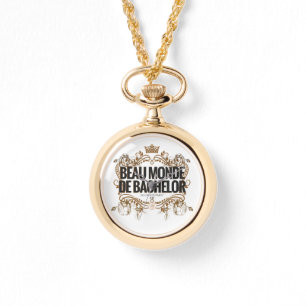 Reloj con logotipo clásico: Beau Monde De Bachelor