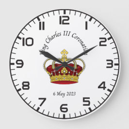 Reloj conmemorativo del Rey Carlos III