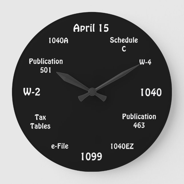 Reloj contable de personalizable - Reloj de tiempo (Anverso)