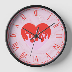 Reloj Corazón de Fuego