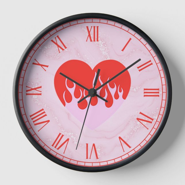 Reloj Corazón de Fuego (Anverso)