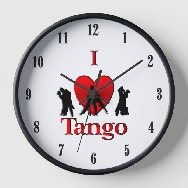 Reloj Corazón del tango (Anverso)