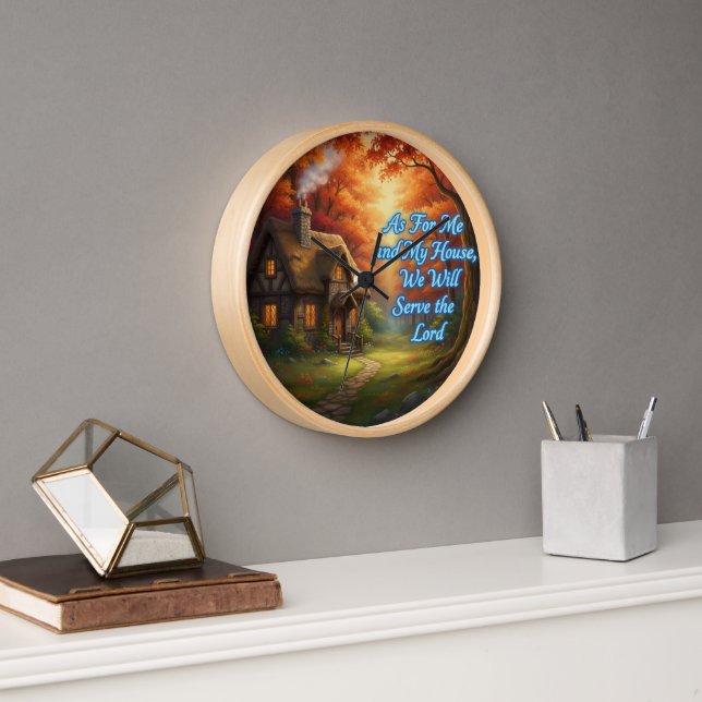 Reloj Cottage-Sirve al Señor (Oficina)