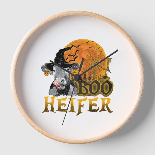 Reloj Cow Halloween (Anverso)