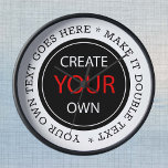 Reloj Crear el propio - Personalizado, de marca / Person<br><div class="desc">Reloj de pared: Crea tu propio reloj de marca profesional personalizado con logotipo/foto personalizado y ajustes adicionales fáciles añadiendo texto,  colores de fondo o más imágenes. Una manera sencilla de personalizar su negocio,  crear regalos geniales para su familia y amigos para cada ocasión.</div>