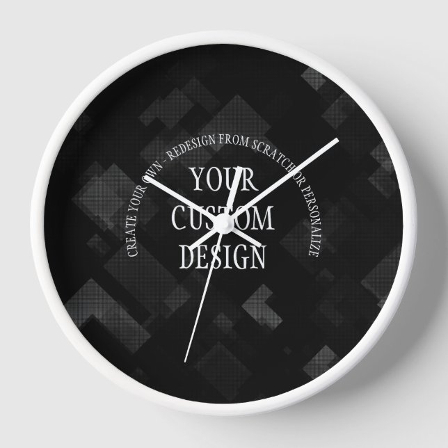 Reloj Crear su propio Personalizado diseñado (Anverso)