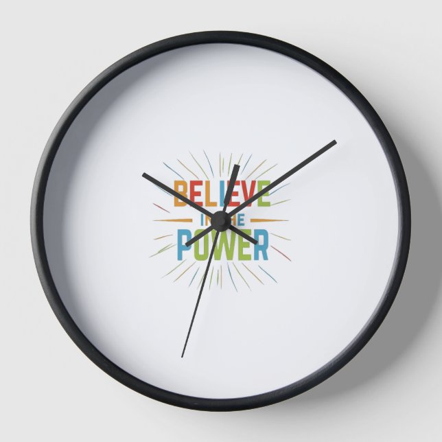 Reloj Creer en el poder (Anverso)
