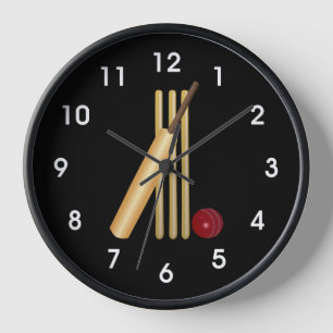Reloj Cricket - Wicket, Bat y Ball