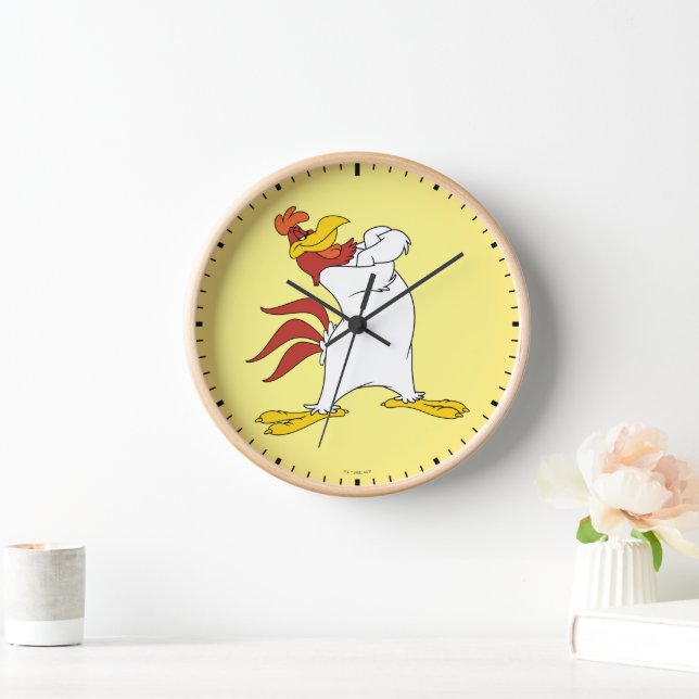 Reloj Cruzan los brazos de Lehorn Foghorn (Hogar)