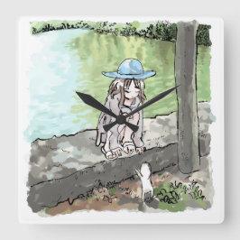 RELOJ CUADRADO さいれなじ